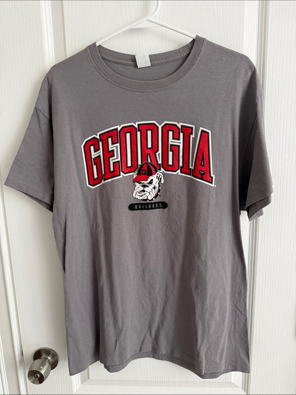 Georgia Bulldogs Gray Short-Sleeve Tee